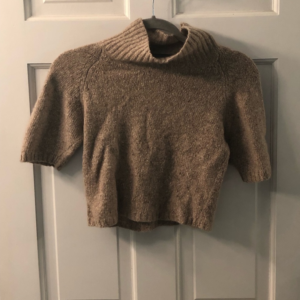 Cropped Cashmere Sweater